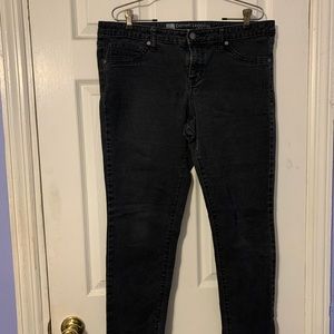 NWOT Black Denim Jean Leggings Plus Size Womens Size 14